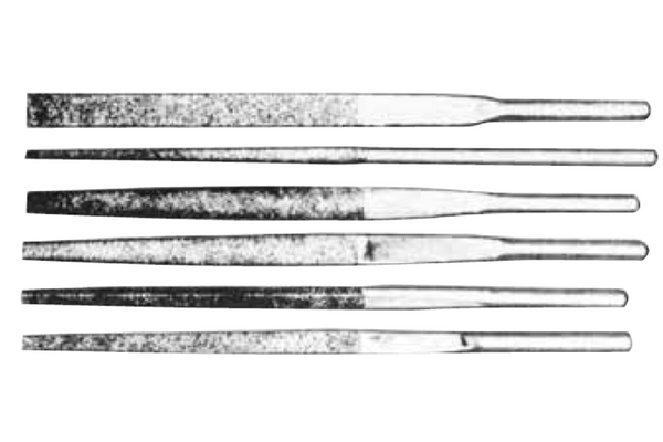 Diamond Products - Long Diamond Files | .196 x .059 | Coated 1 Side | DLE-1